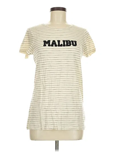 Pre-owned Cupio Short Sleeve T-shirt In White
