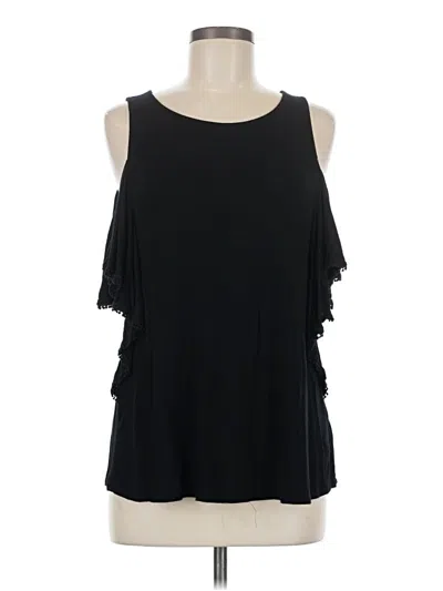 Pre-owned Cupio Sleeveless Blouse In Black