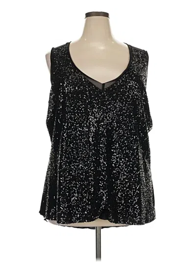 Pre-owned Cupio Sleeveless Blouse In Black