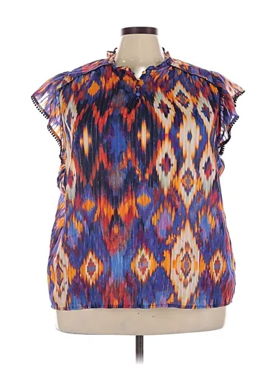 Pre-owned Cupio Sleeveless Blouse In Blue