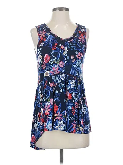 Pre-owned Cupio Sleeveless Blouse In Blue
