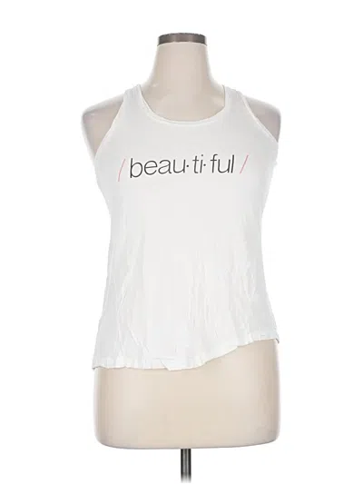 Pre-owned Cupio Sleeveless Blouse In White