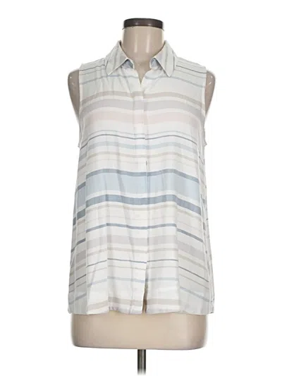 Pre-owned Cupio Sleeveless Button Down Shirt In White