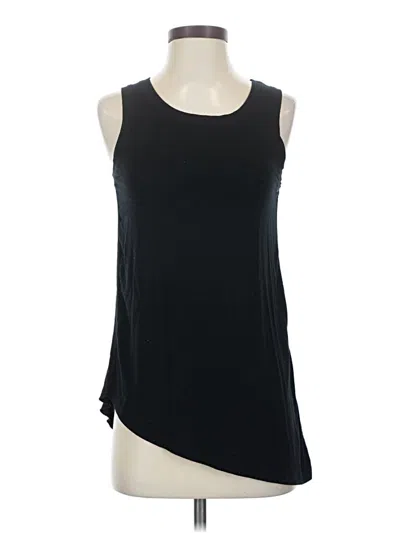 Pre-owned Cupio Sleeveless Top Black One Shoulder Neckline Tops