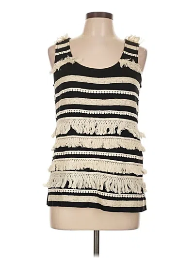 Pre-owned Cupio Sleeveless Top Black Scoop Neck Tops