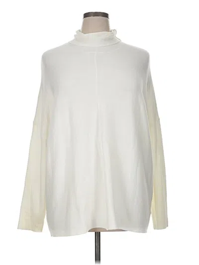 Pre-owned Cupio Turtleneck Sweater In White