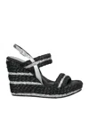 Cuplé Espadrilles In Black