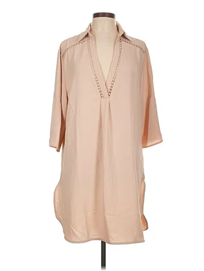 Cupshe 3/4 Sleeve Blouse In Tan