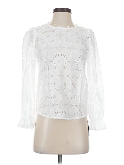 Cupshe 3/4 Sleeve Blouse In White