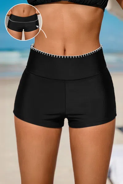 Cupshe Always A Classic Black Swimsuit Bottoms