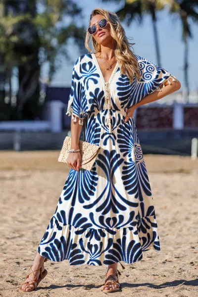 Cupshe Always Extra Ornate Maxi Dress