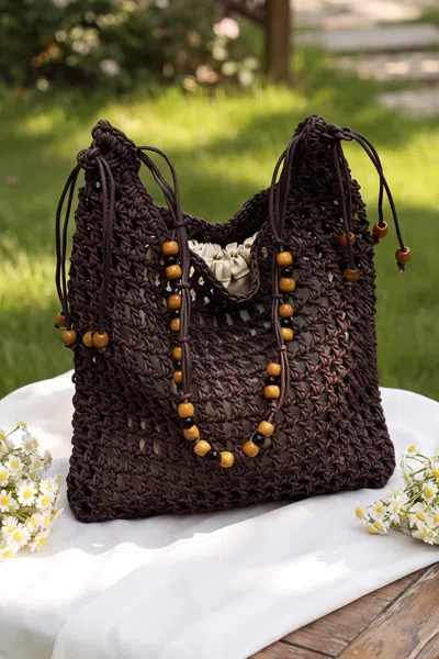 Cupshe Always With You Brown Bag In Coffee,espresso,tobacco
