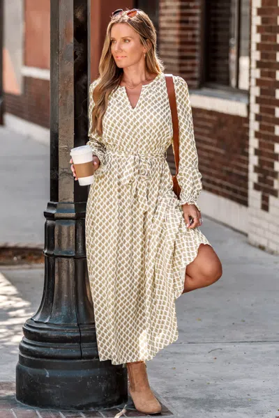 Cupshe Among The Flowers Ornate Maxi Dress