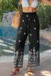 Cupshe Bali Getaway Boho Pants In Black