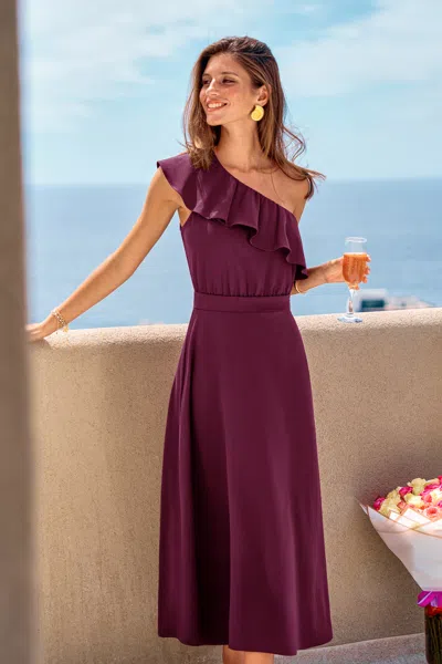 Cupshe Ballad Purple Maxi Dress