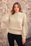 Cupshe Ballet Slipper Khaki Sweater In Neutral