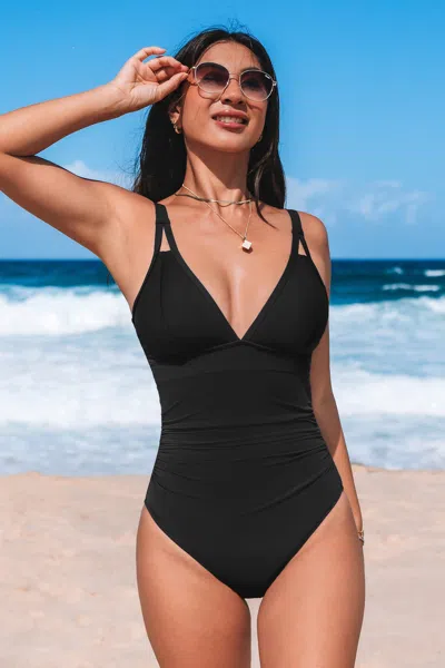 Cupshe Beach Break Slim & Sculpt One-piece Swimsuit