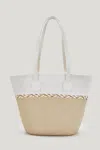 Cupshe Beach On Repeat Straw Bag In Brown