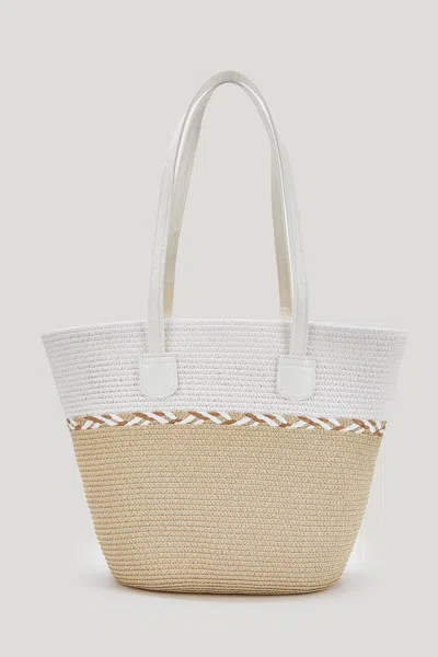 Cupshe Beach On Repeat Straw Bag In Brown