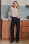 Cupshe Big Ego Black Jeans In Multi