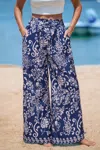 Cupshe Bloom On By Floral Pants In Blue