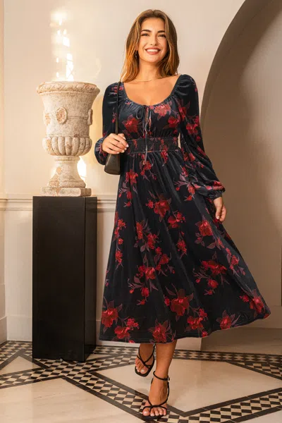 Cupshe Blooming Crush Floral Maxi Dress