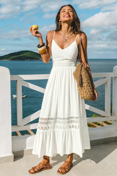 Cupshe Breathtaking White Maxi Dress