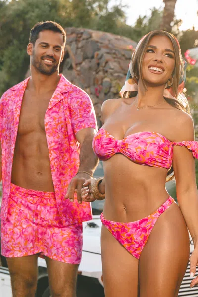 Cupshe By The Palms Bikini Set In Multi