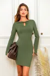 Cupshe Can't Relate Green Mini Dress In Green