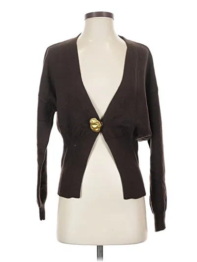 Pre-owned Cupshe Cardigan Sweater In Brown