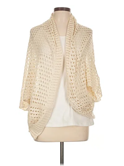 Pre-owned Cupshe Cardigan Sweater In Ivory