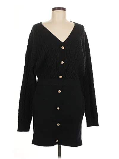 Pre-owned Cupshe Casual Dress In Black