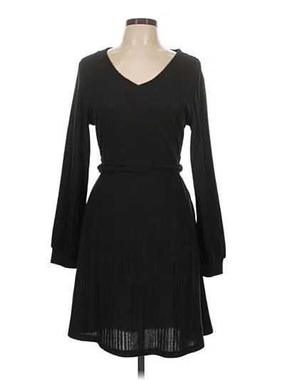 Pre-owned Cupshe Casual Dress In Black