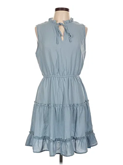 Pre-owned Cupshe Casual Dress In Blue
