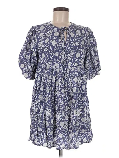 Pre-owned Cupshe Casual Dress In Blue