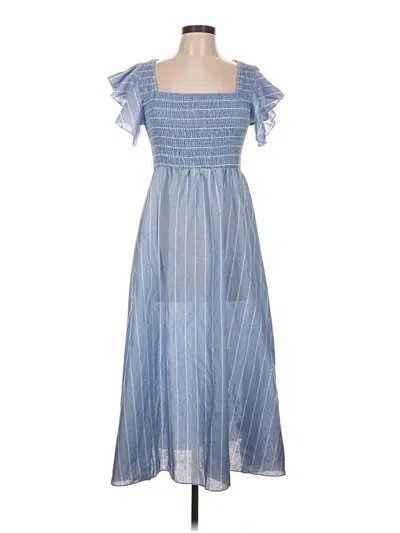 Pre-owned Cupshe Casual Dress In Blue