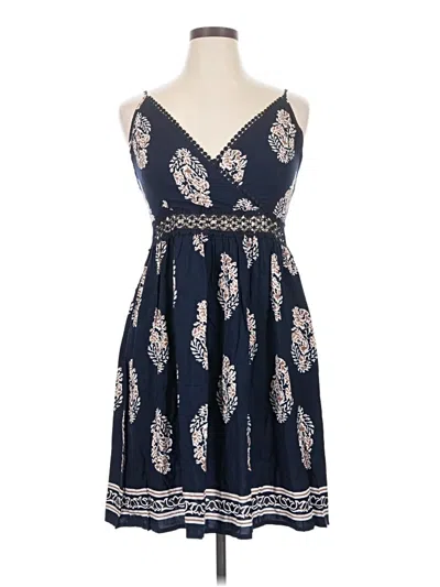 Pre-owned Cupshe Casual Dress In Blue