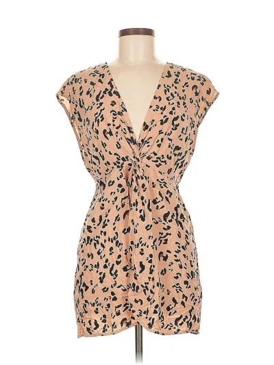 Pre-owned Cupshe Casual Dress In Brown