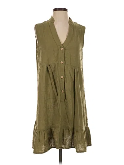 Pre-owned Cupshe Casual Dress In Green