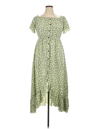 Pre-owned Cupshe Casual Dress In Green