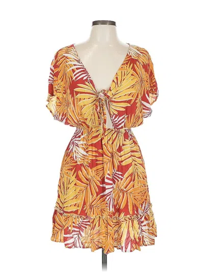 Pre-owned Cupshe Casual Dress In Orange