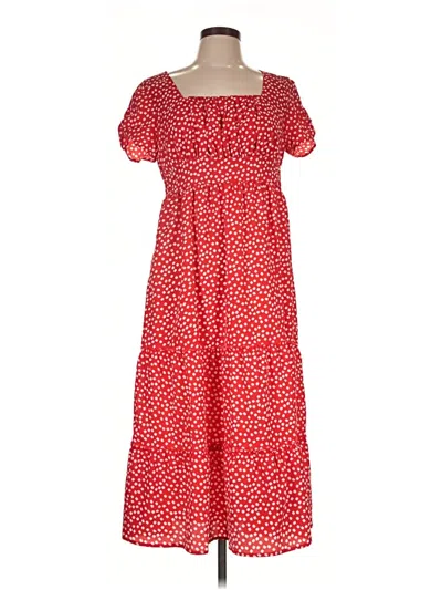 Pre-owned Cupshe Casual Dress In Red