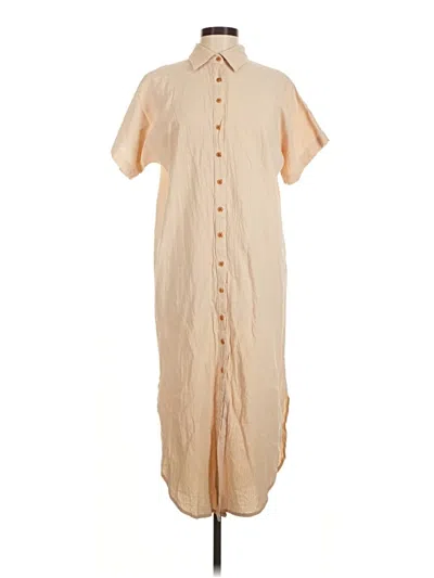 Pre-owned Cupshe Casual Dress In Tan