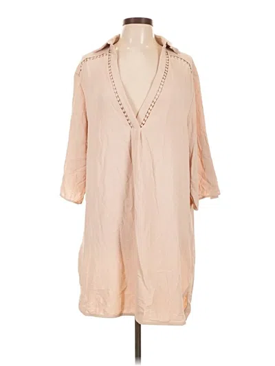 Pre-owned Cupshe Casual Dress In Tan