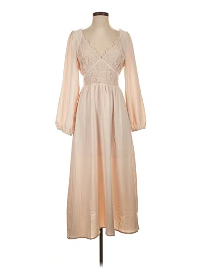 Pre-owned Cupshe Casual Dress In White