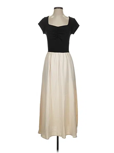 Pre-owned Cupshe Casual Dress In White