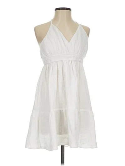 Pre-owned Cupshe Casual Dress In White