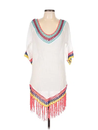 Pre-owned Cupshe Casual Dress In White