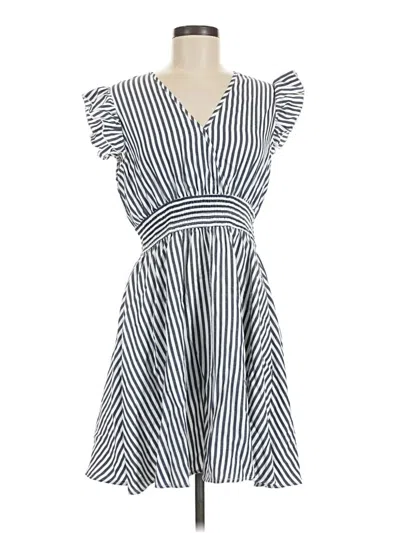 Pre-owned Cupshe Casual Dress In White