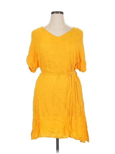 Pre-owned Cupshe Casual Dress In Yellow